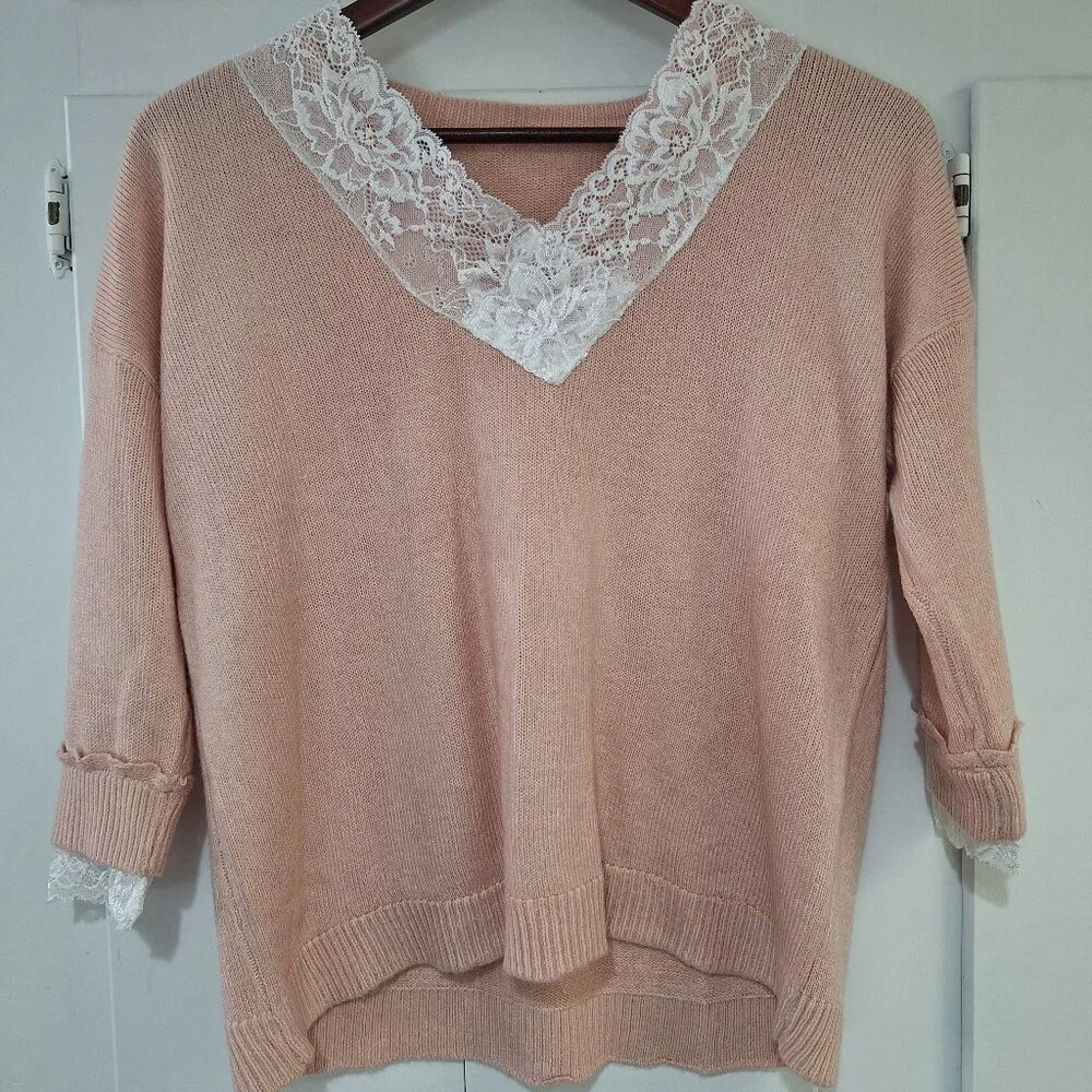 Cute Pink Sweater - Picture 2 of 5